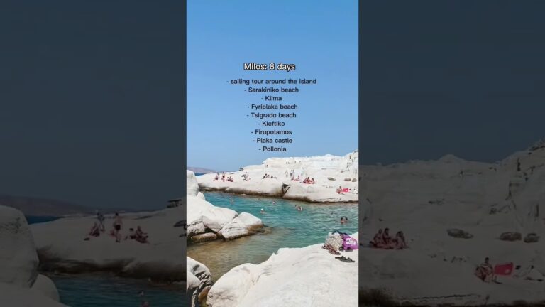 Ultimate Greece travel Itinerary! | Greek islands travel guide