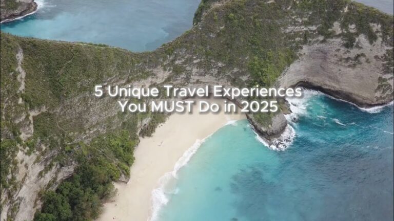 Get Ready for the MOST UNFORGETTABLE Travel Experiences of 2025!