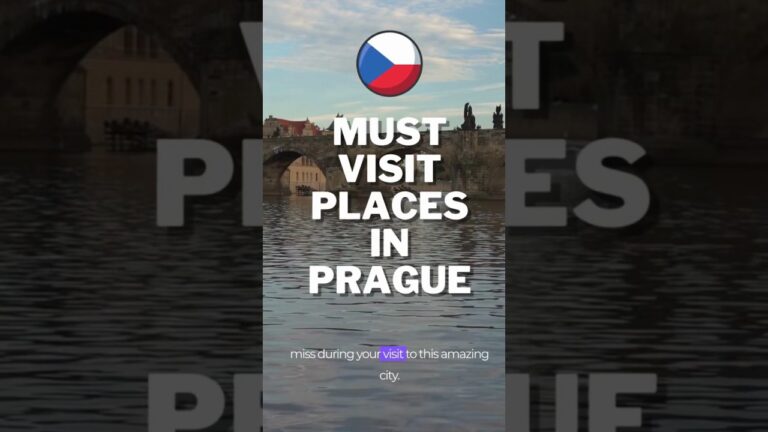 5 Must-Visit Places in Prague: A Travel Guide to the Czech Republic’s Capital