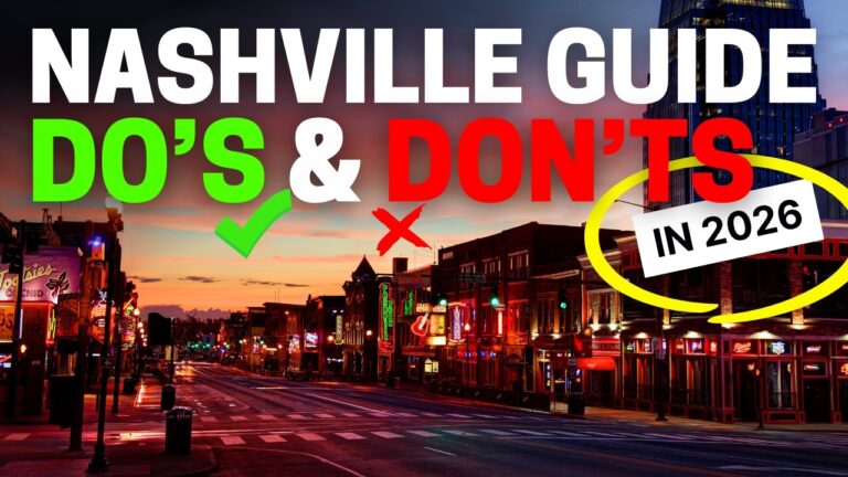 Nashville Tennessee Dos And Don’ts | TRAVEL GUIDE